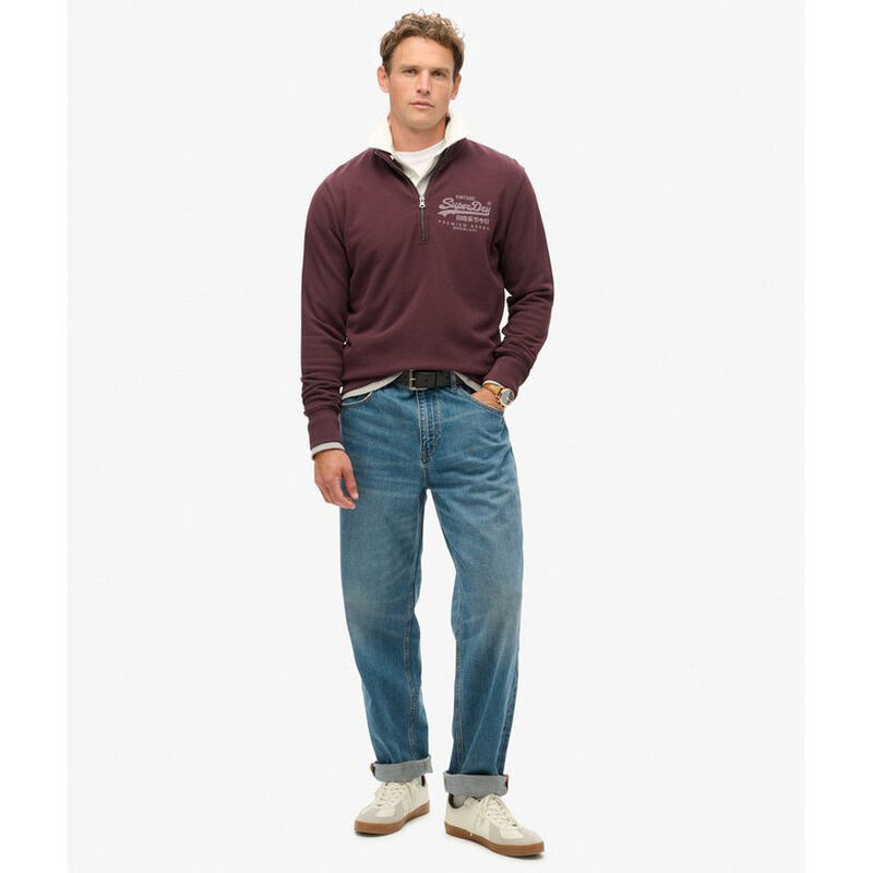 Superdry Classic Vl Graphic Half Zip image number 3